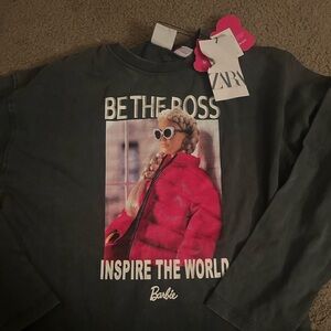 Zara Barbie Graphic Shirt